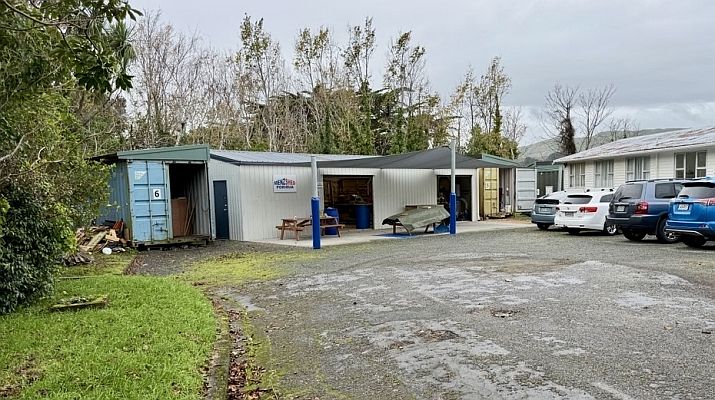 Porirua MenzShed building exterior